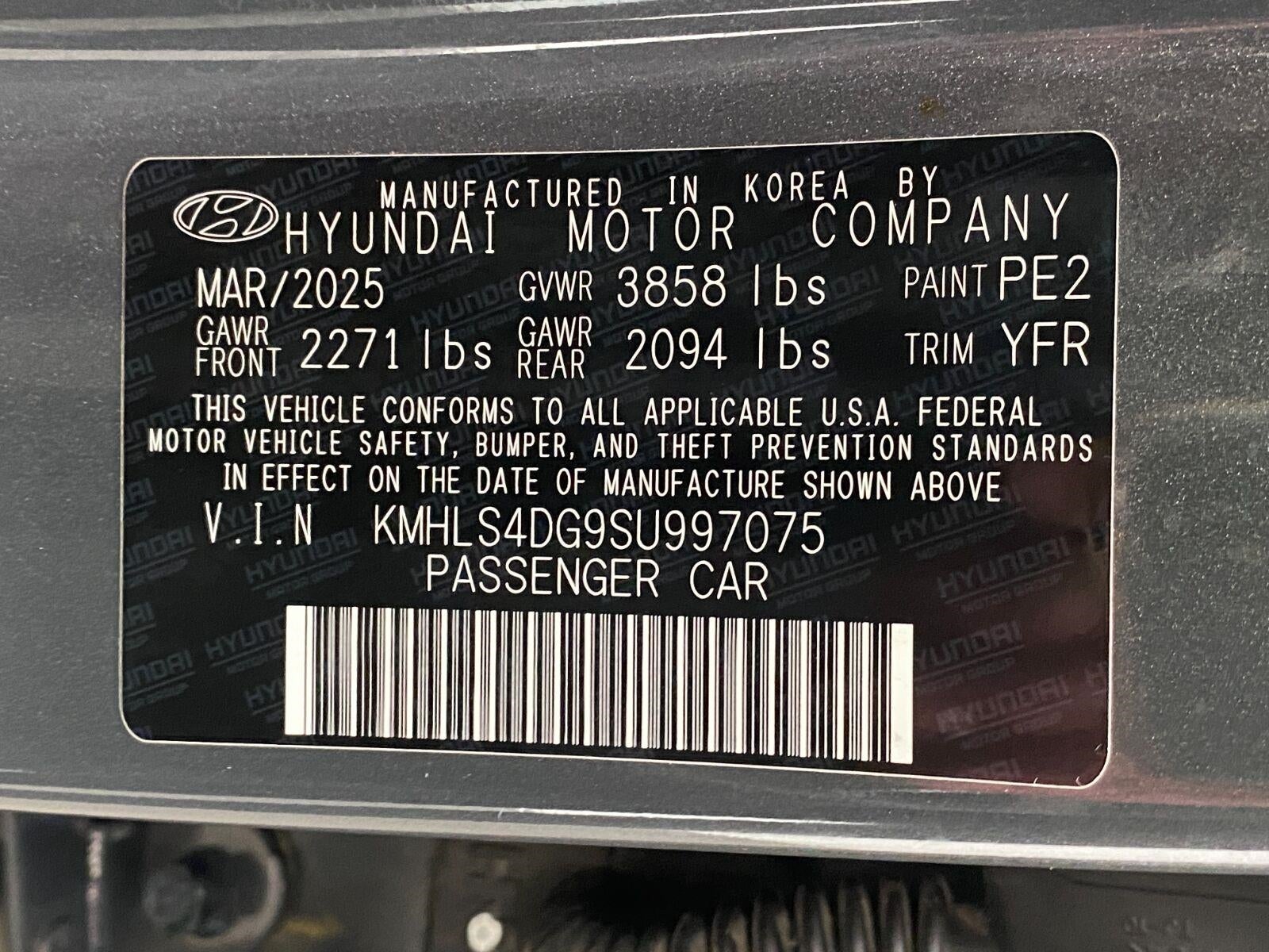 2025 Hyundai Elantra SEL Convenience IVT