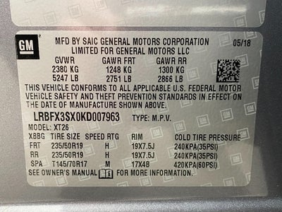 2019 Buick Envision AWD 4dr Premium