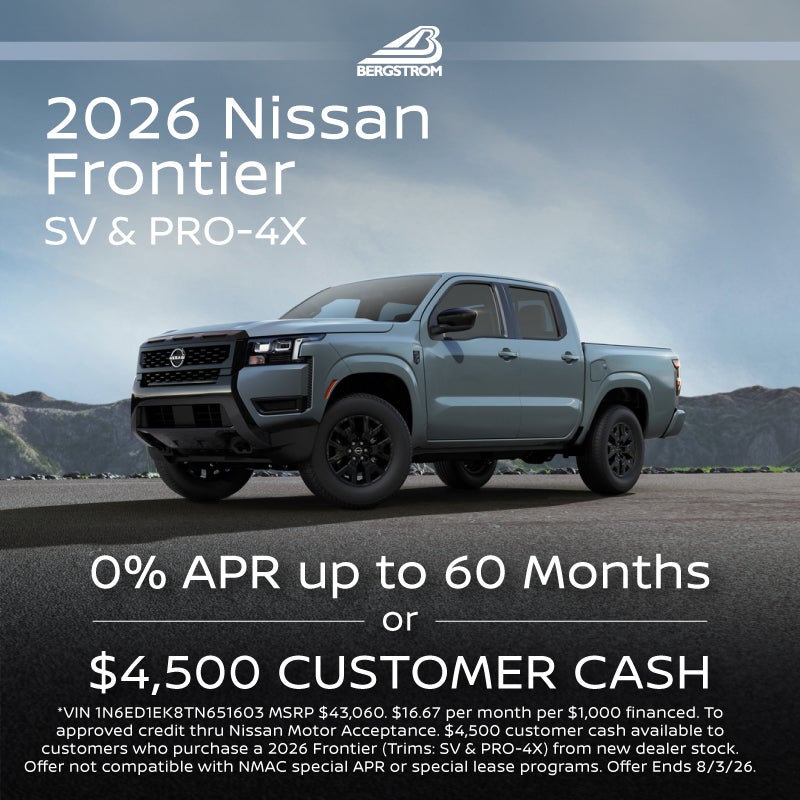2026 Nissan Frontier