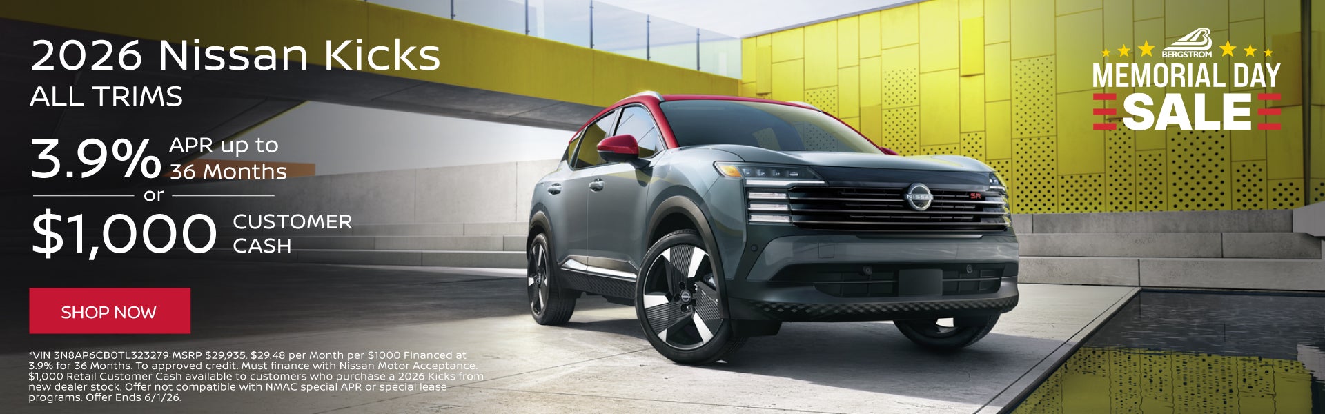 2026 Nissan Kicks