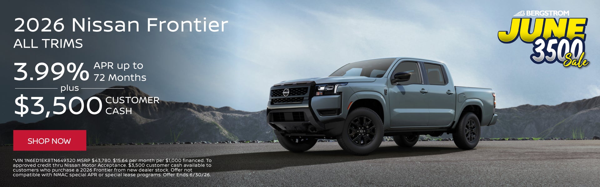 2026 Nissan Frontier