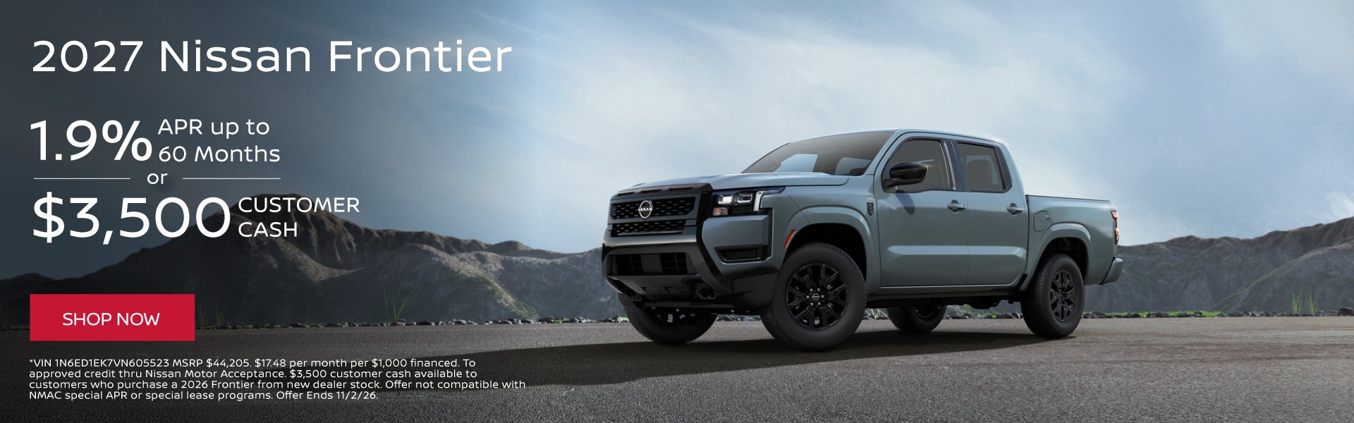 2027 Nissan Frontier